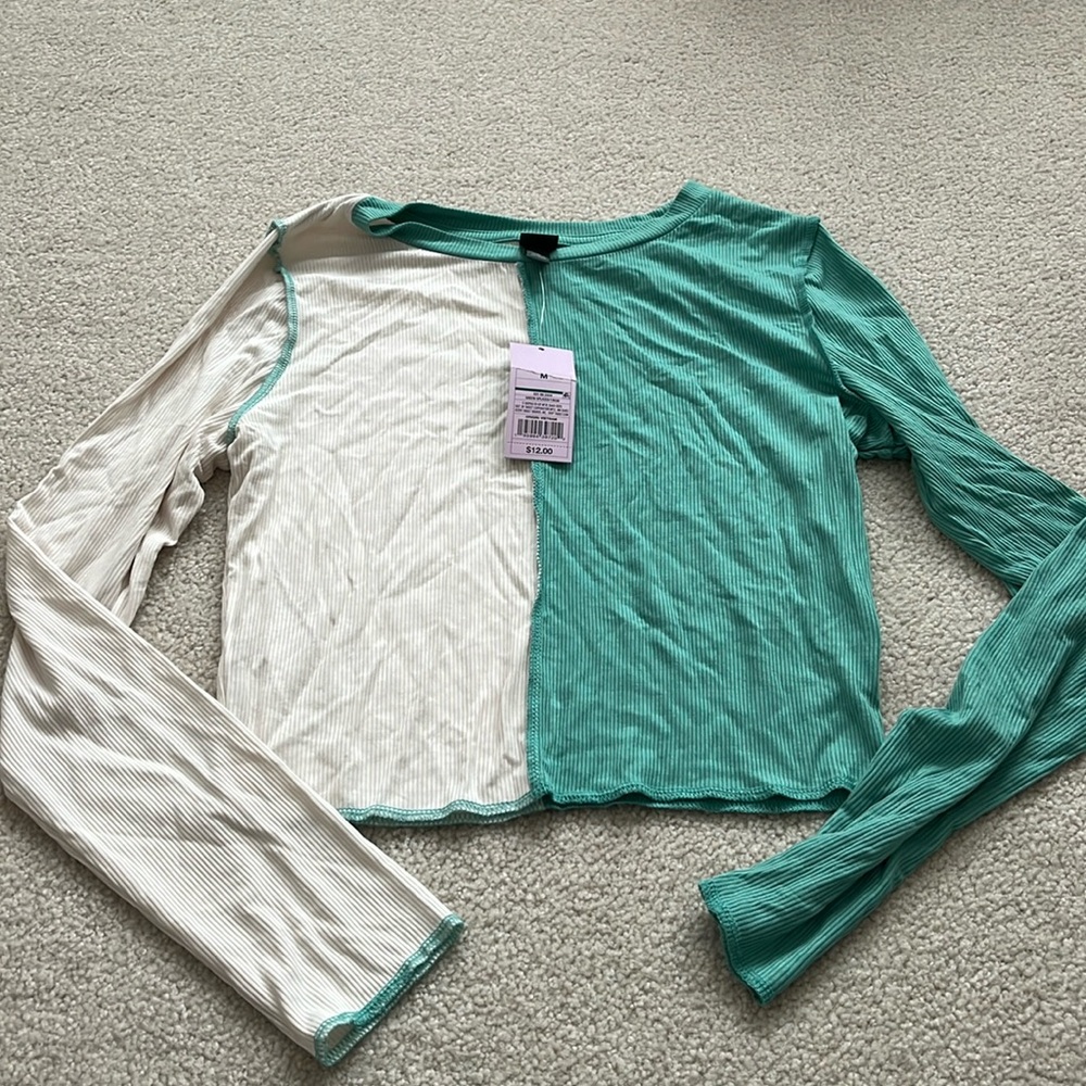 Womens color block Longsleeve